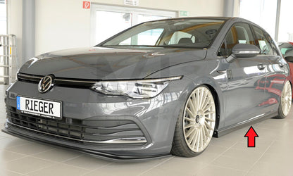 Rieger 00059602 VW Mk8 Golf Side Skirt (GTI, GTD & GTE) 5 | ML Performance UK Car Parts