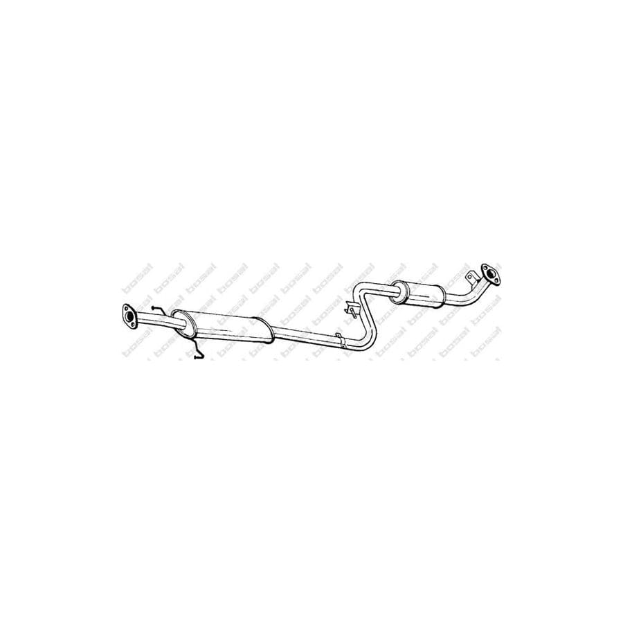 Bosal 285-151 Middle Silencer for Hyundai Sonata II (Y-2)