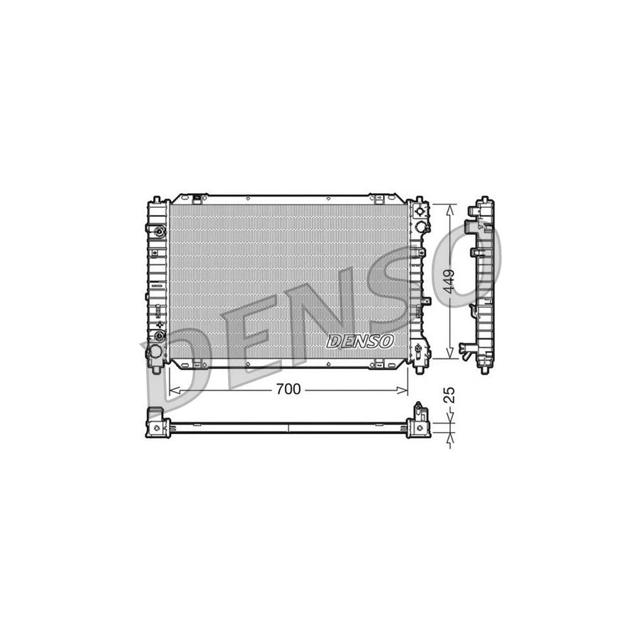 DENSO DRM10089 Engine Radiator