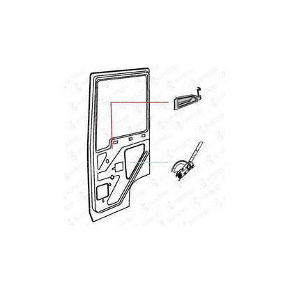 Covind XXL/172 Door Handle