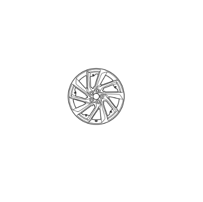 Genuine Lexus 42611-48A00 RX Phase 4 Type E Wheel