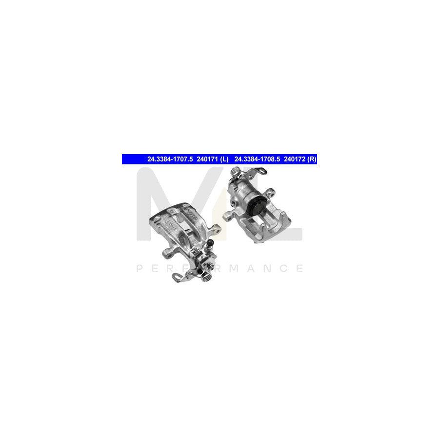 ATE 24.3384-1708.5 Brake Caliper without holder