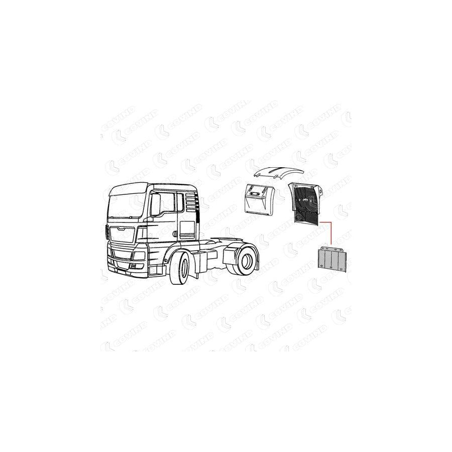Covind Tgx/555 Wing Fender