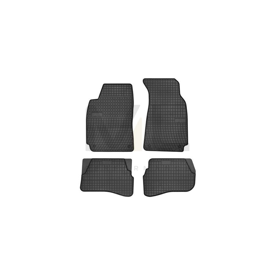 FROGUM Tailored 0396 Floor mat set for VW PASSAT Elastomer, Front and Rear, Quantity: 4, Black, (LHD)