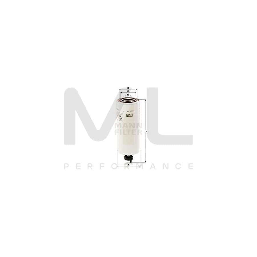 MANN-FILTER WK 965/4 x Fuel filter with seal