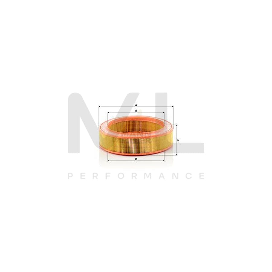 MANN-FILTER C 2555/2 Air Filter Filter Insert