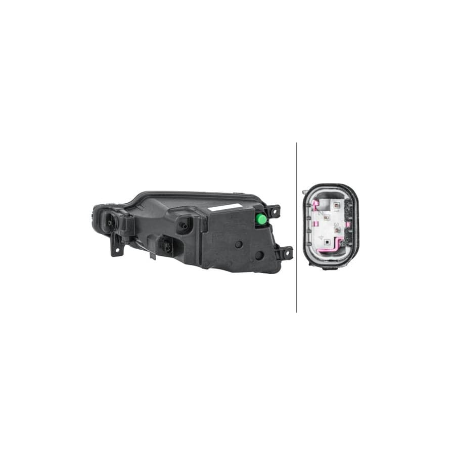 Hella 1NA 013 797-021 Fog Light For VW Passat