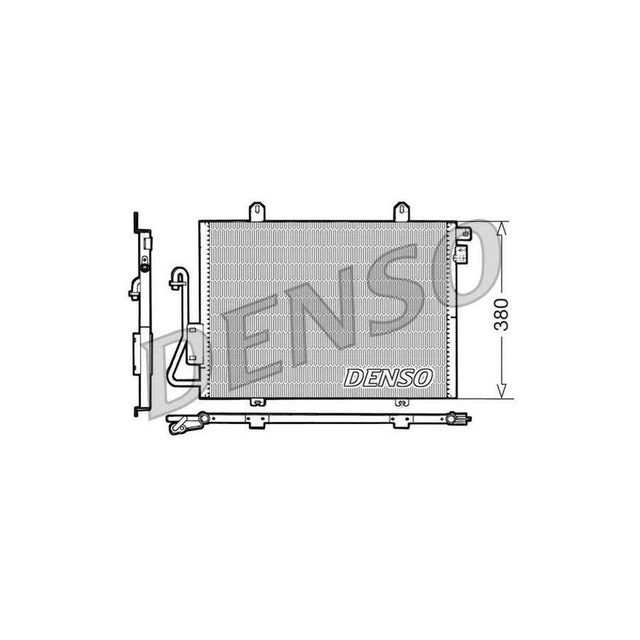 DENSO DCN23006 Air Conditioning Condenser