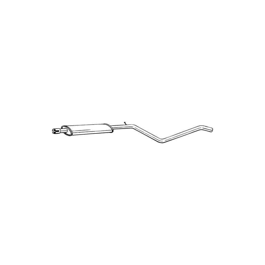 Bosal 285-455 Middle Silencer