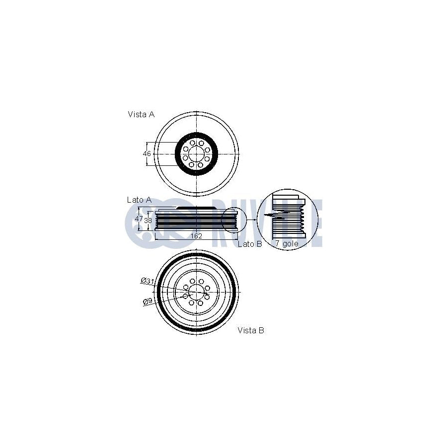 Ruville 985964 Axle Bush