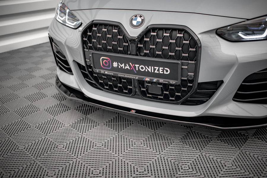 Maxton Design BMW Series 4 Gran Coupe M-Pack G26 Front Splitter V.1
