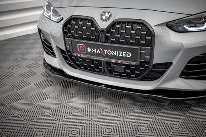 Maxton Design BMW Series 4 Gran Coupe M-Pack G26 Front Splitter V.1