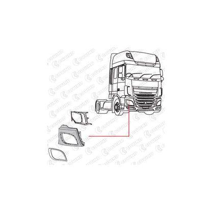 Covind Xf6/ 98 Housing, Headlight
