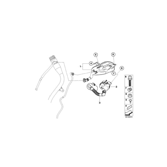 Genuine BMW 16136767907 E83 Activated Charcoal Filter (Inc. X3) | ML Performance US Car Parts