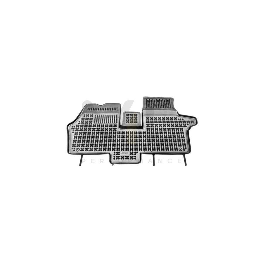REZAW PLAST Tailored 201712 Floor mat set suitable for MERCEDES-BENZ VITO Elastomer, Front, Quantity: 1, Black