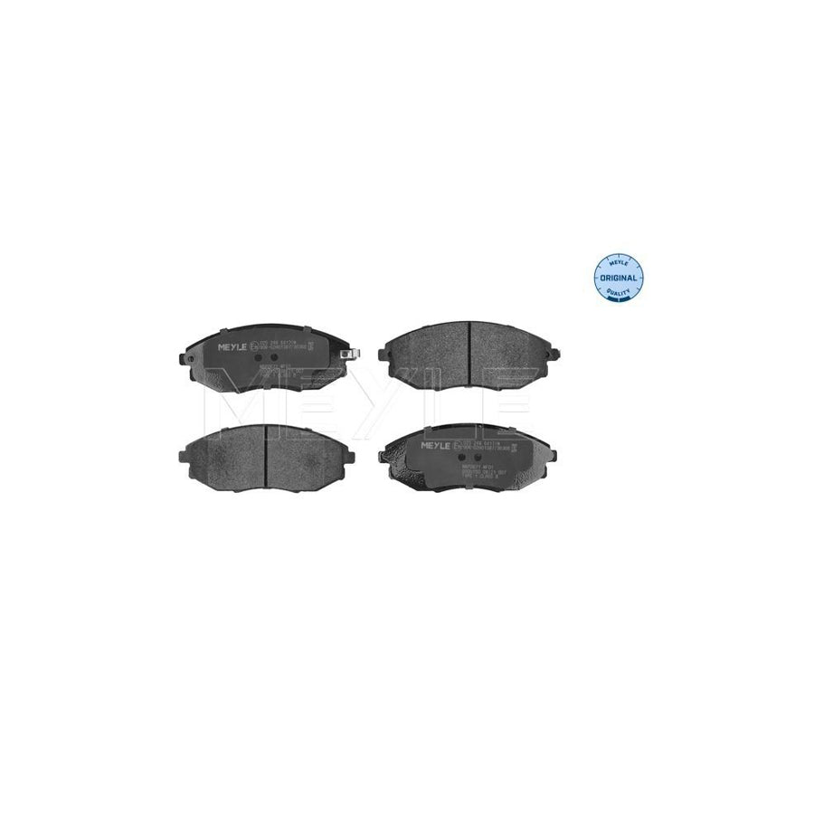 Meyle 025 248 6417/W Brake Pad Set For Chevrolet Epica Saloon
