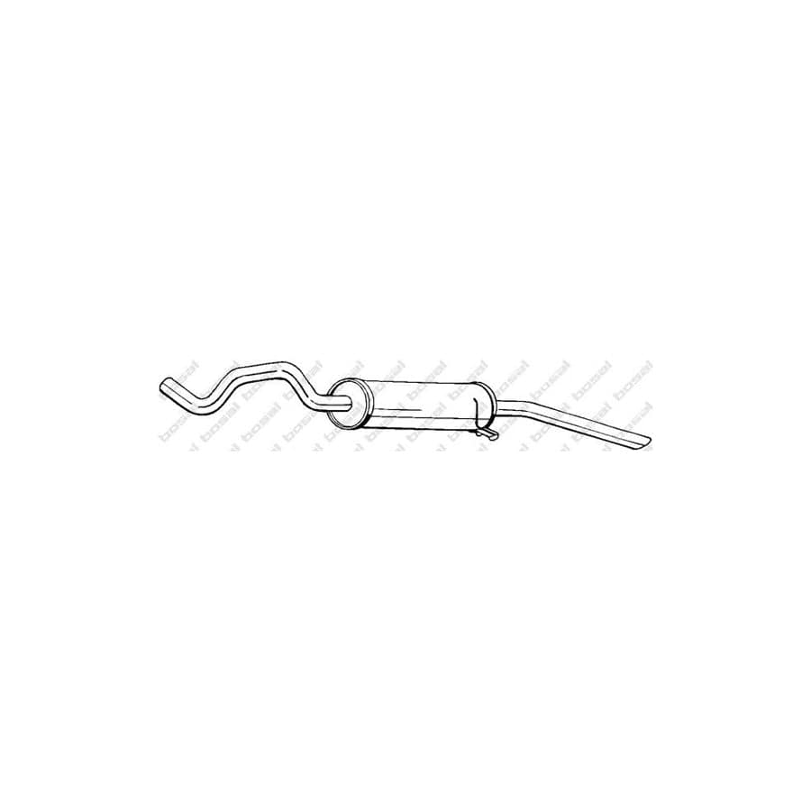 Bosal 115-739 Rear Silencer