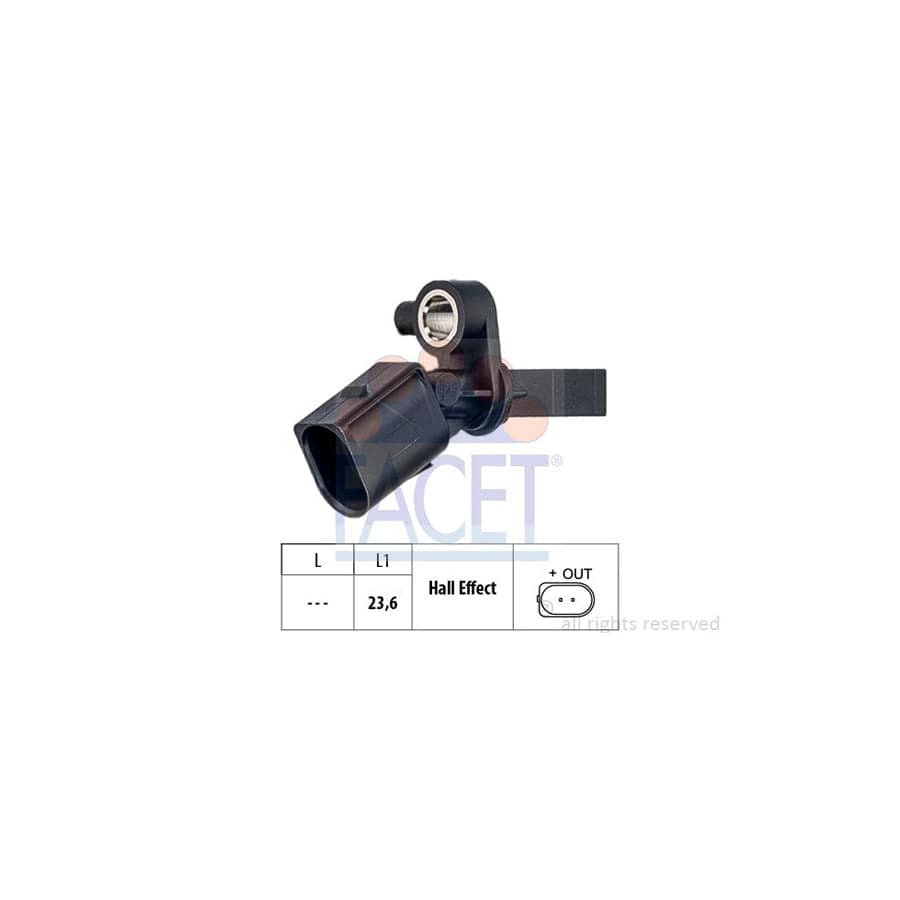 FACET 21.0013 ABS Sensor