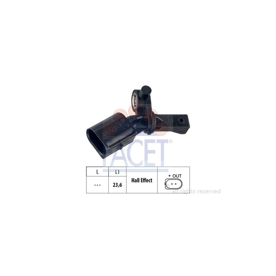 FACET 21.0012 ABS Sensor