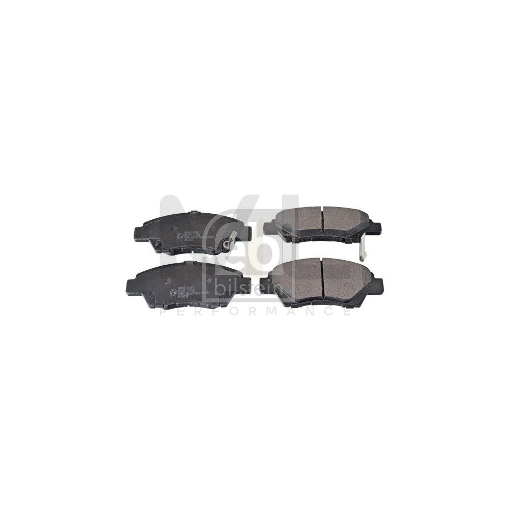 Febi Bilstein 116281 Brake Pad Set Front Axle, With Acoustic Wear Warning