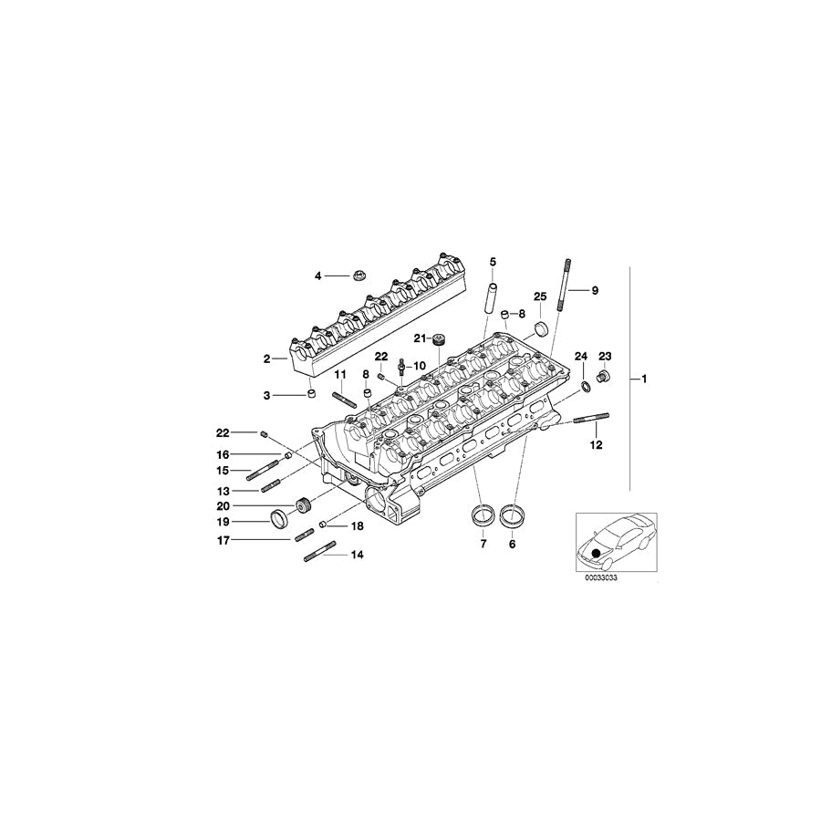 Genuine BMW 11121435930 E36 E85 Valve Seat Ring Exhaust 28,5mm (+0,4) (Inc. 320Ci, Z3 2.0 & 320i) | ML Performance US Car Parts