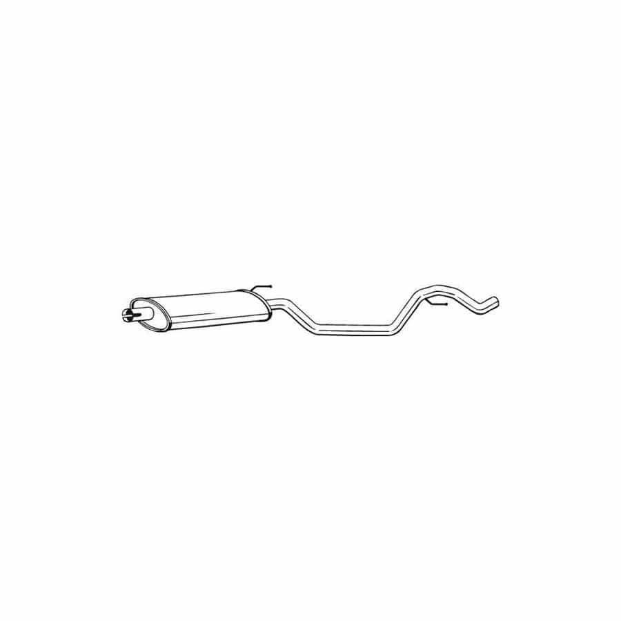 Bosal 286-099 Middle Silencer
