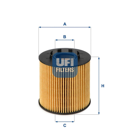 UFI 25.033.00 Oil Filter