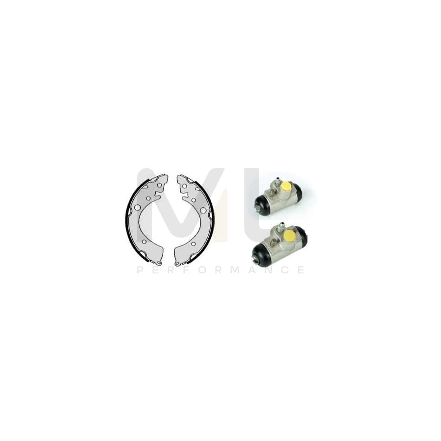 BREMBO STANDARD KIT H 28 004 Brake Shoe Set for HONDA Civic I Shuttle (AN, AR) Ø: 200mm | ML Performance Car Parts