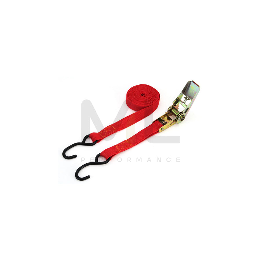 AMiO BELT-02 01724 Tie down strap Red, 5 m, 25 mm, 500 kg