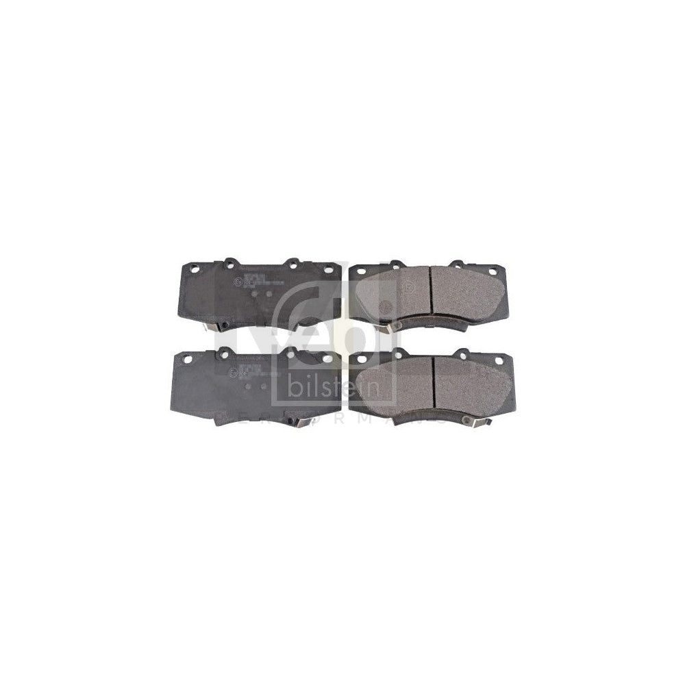 Febi Bilstein 116272 Brake Pad Set For Toyota Hilux Pick Up Front Axle, With Acoustic Wear Warning