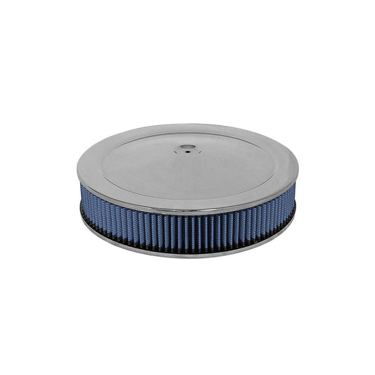  aFe 18-21401 14 IN OD x 3 H IN w/ Chrome Pans Round Racing Air Filter  | ML Performance US Car Parts