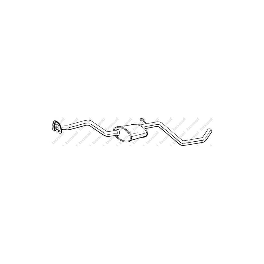 Bosal 285-995 Middle Silencer