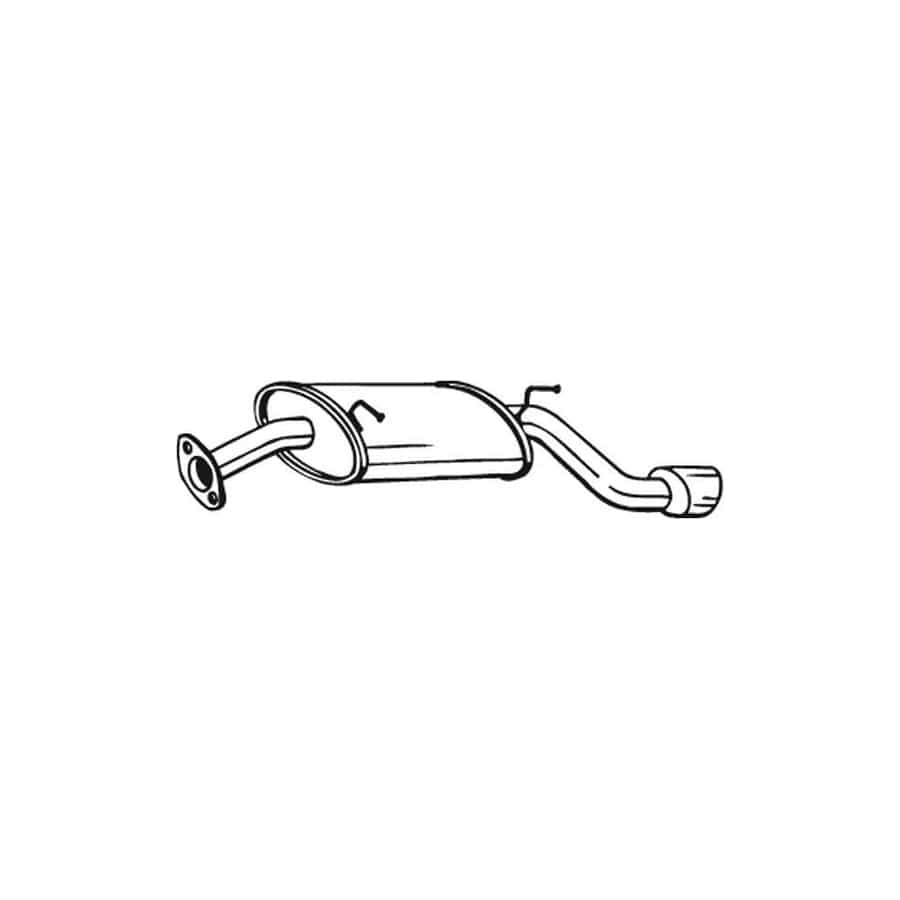 Bosal 115-503 Rear Silencer for Rover 45 Hatchback (Rt)