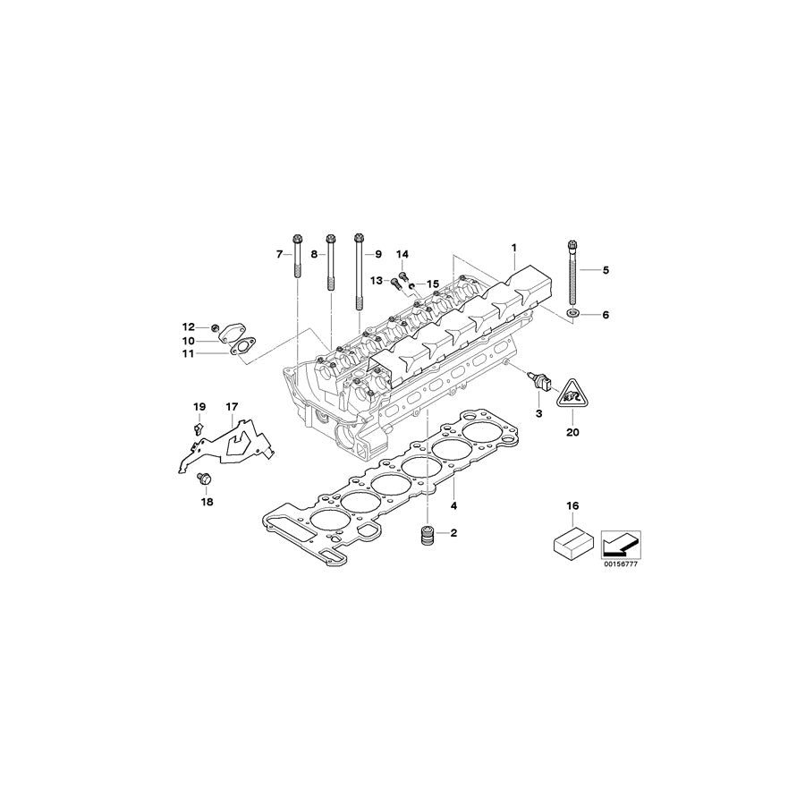 Genuine BMW 11121436822 E38 E46 E39 Gasket Set Cylinder Head Asbestos Free (Inc. 328i, 528i & 328Ci) | ML Performance US Car Parts