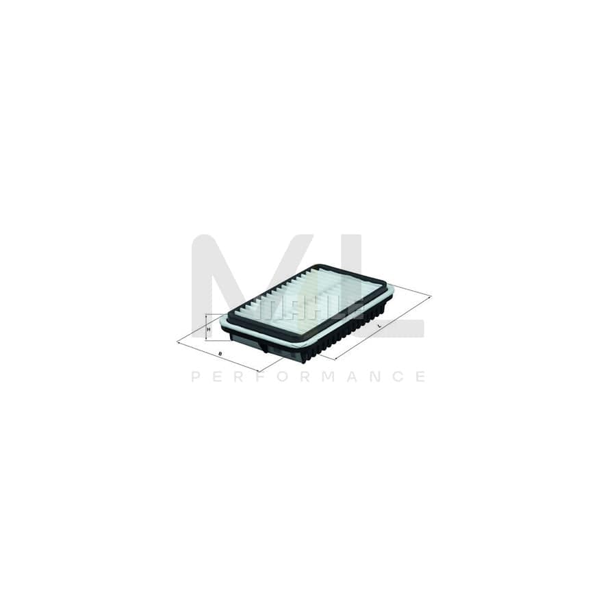 MAHLE ORIGINAL LX 1588 Air Filter Filter Insert | ML Performance Car Parts