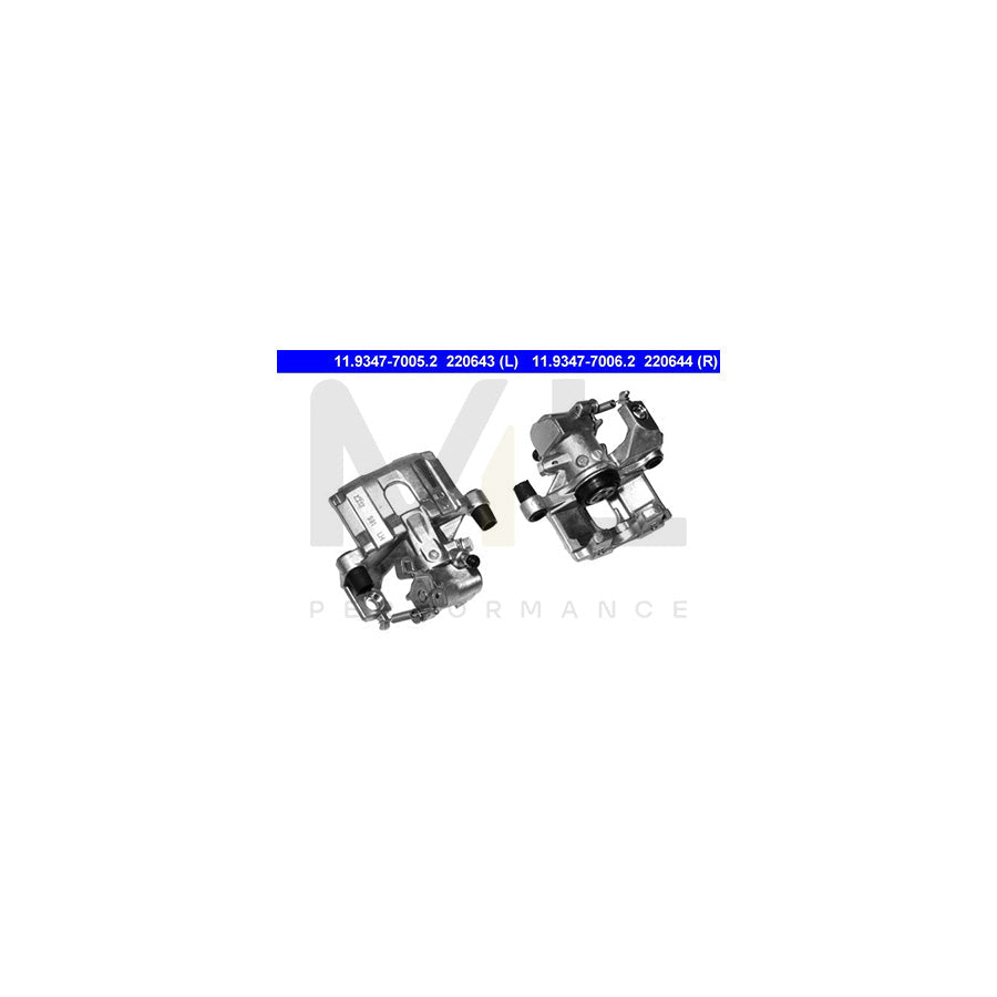 ATE 11.9347-7006.2 Brake Caliper without holder