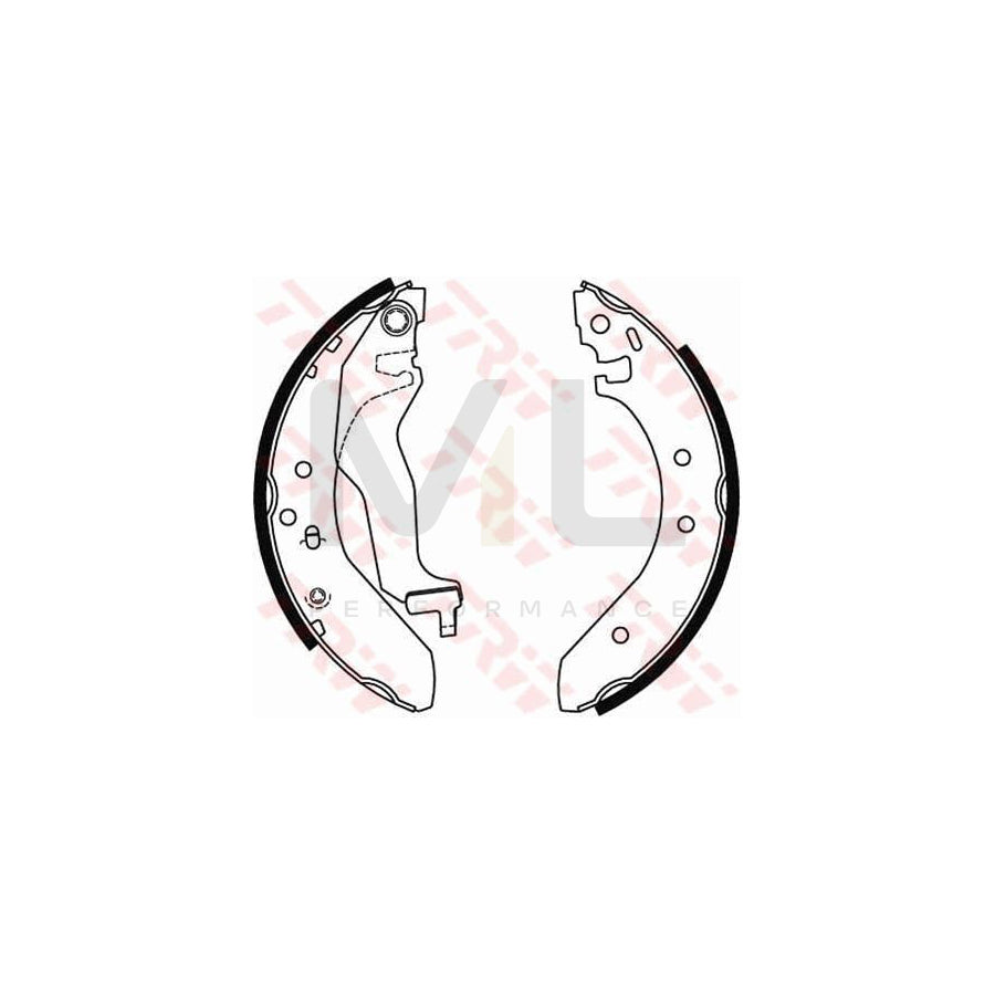TRW GS6246 Brake Shoe Set | ML Performance Car Parts