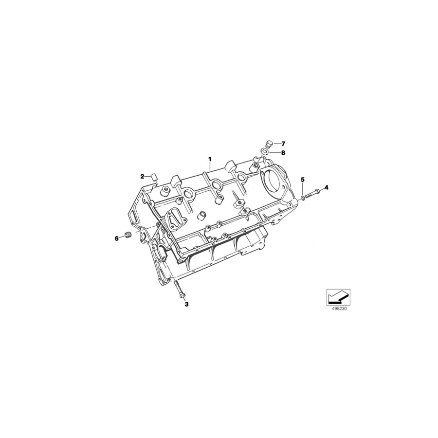 Genuine BMW 11411309507 Connector 919-20X1,5-D10 (Inc. E36 318iS) | ML Performance US Car Parts