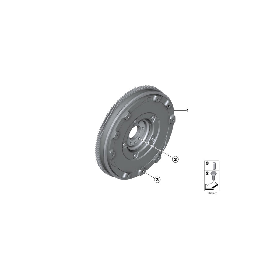 Genuine BMW 11227527141 Dowel Pin 6X16 (Inc. One, One Eco & One Eco 55kW) | ML Performance UK Car Parts