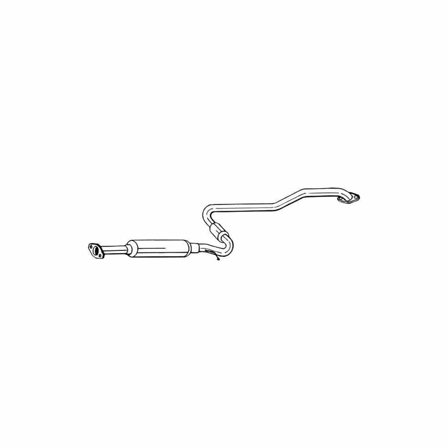 Bosal 286-133 Middle Silencer for Nissan Primera