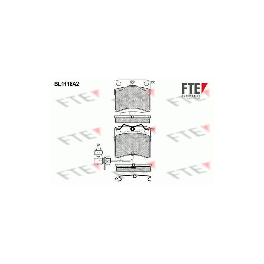 FTE 9010032 Brake Pad Set