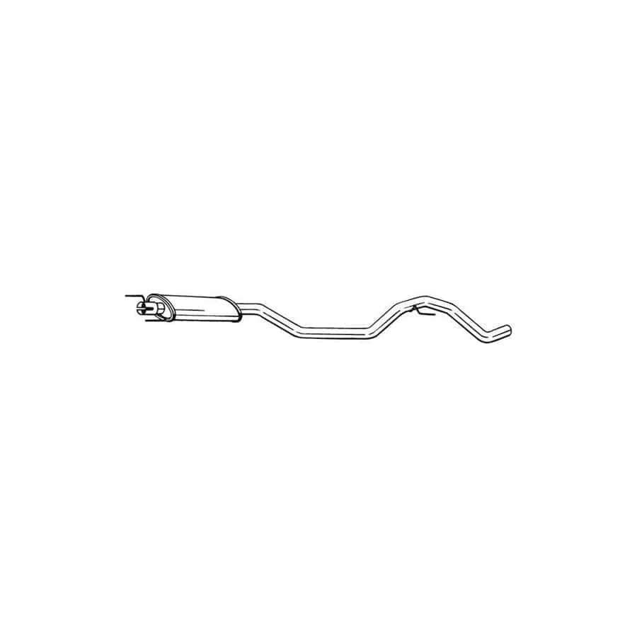 Bosal 286-111 Middle Silencer for Saab 9-3