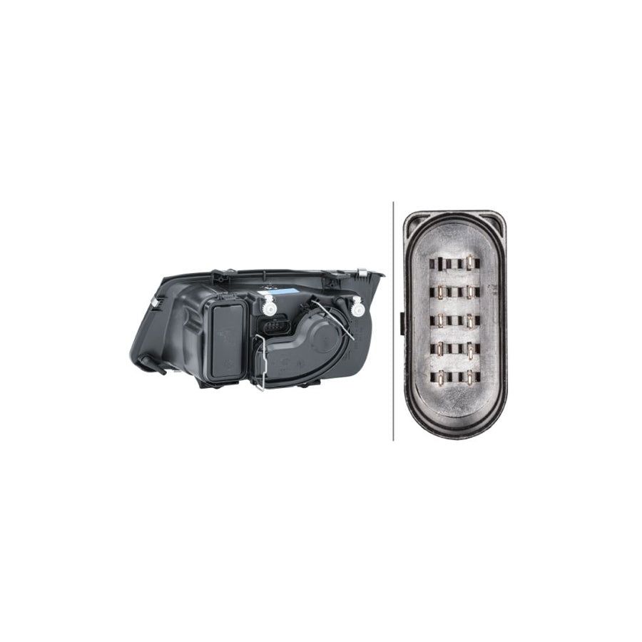 Hella 1EH 963 560-641 Headlight For VW Bora