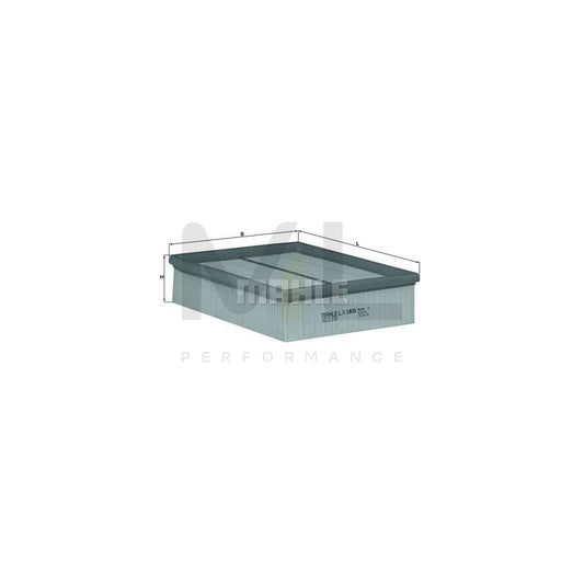 MAHLE ORIGINAL LX 1809 Air Filter for HYUNDAI SONATA Filter Insert | ML Performance Car Parts