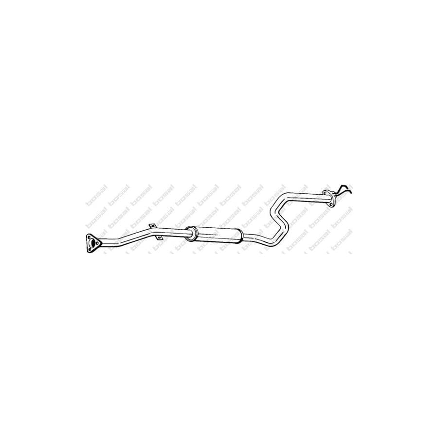 Bosal 286-371 Middle Silencer for Honda CIVIC V Hatchback (Eg)