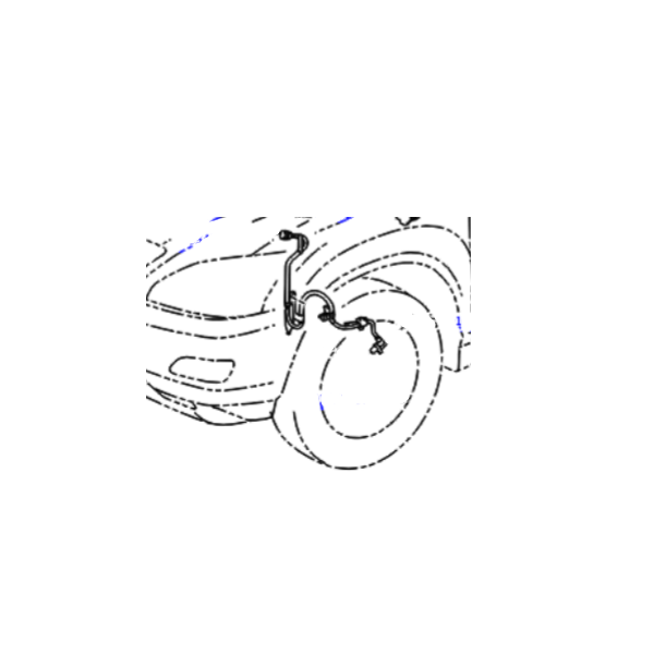 Genuine Lexus 89543-48030 RX Phase 2 N/S Front ABS Sensor