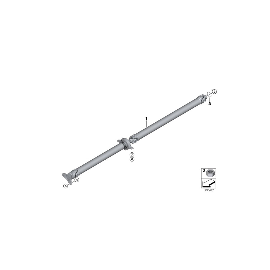 Genuine BMW 11227743834 Fit Bolt M10X1,5 (Inc. M6 GT3) | ML Performance US Car Parts