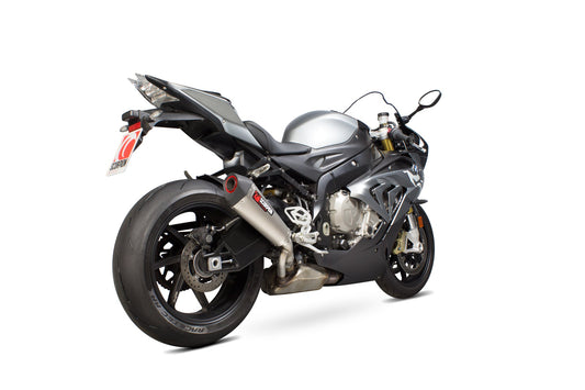Scorpion RBM77TEO BMW S1000 RR Serket Taper Slip-On - Titanium Sleeve | ML Performance US US