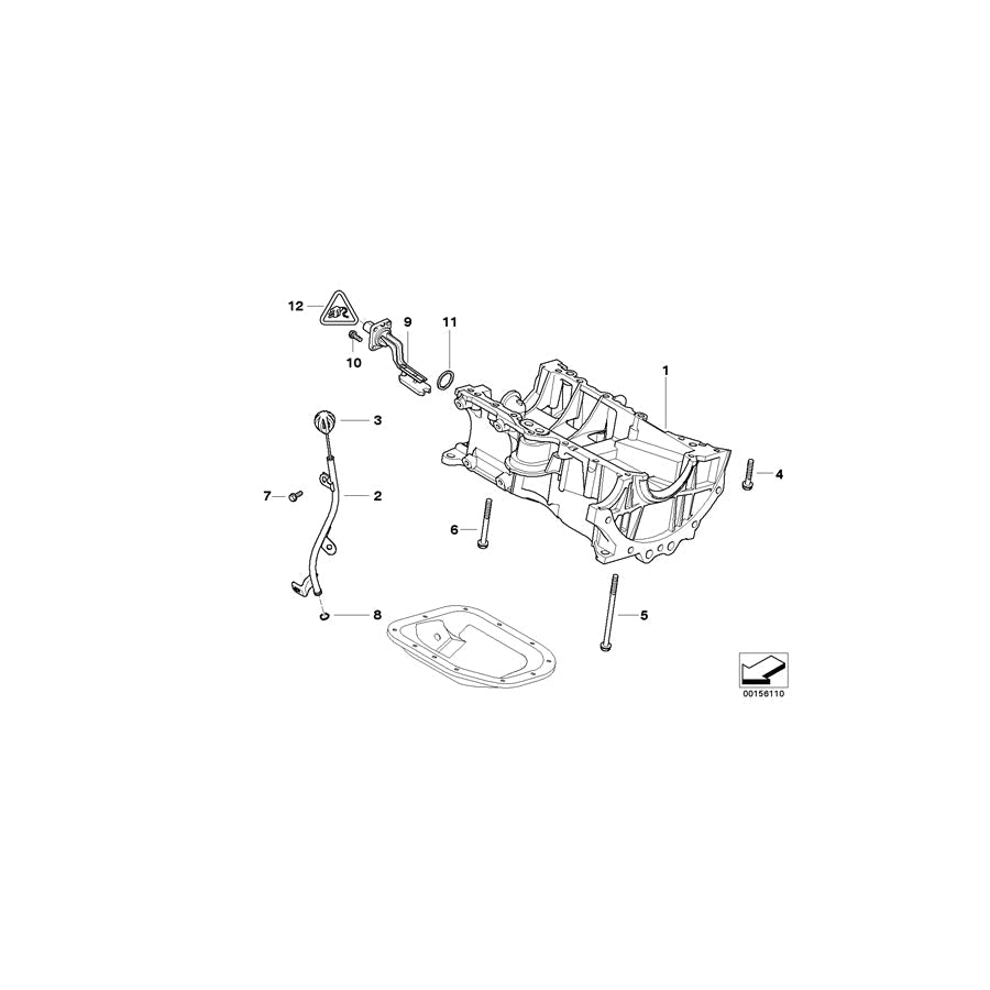 Genuine BMW 11437791064 R50 Dipstick (Inc. One D) | ML Performance US Car Parts
