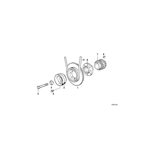 Genuine BMW 11231311537 E34 Vibration Damper (Inc. M5 3.6) | ML Performance US Car Parts